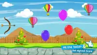 tiro com arco balões atirador jogos Screen Shot 0