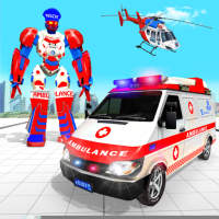 Doctor Robot Ambulance Transform Robot Rescue Game