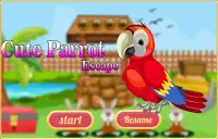 Free New Escape Game 140 Cute Parrot Escape Screen Shot 0