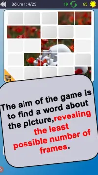 Hidden Photo - Free Picture to Word Game Screen Shot 2