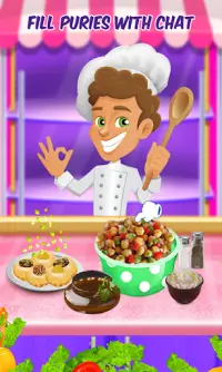 Panipuri receitas Maker-Master Chef cozinhar jogo Screen Shot 5