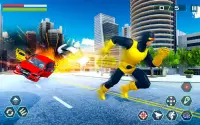 Light Speed Hero Rescue City : Flying Rope Hero 3d Screen Shot 9