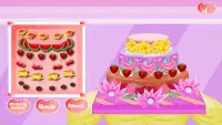jogos de bolo de casamento bolo Screen Shot 2