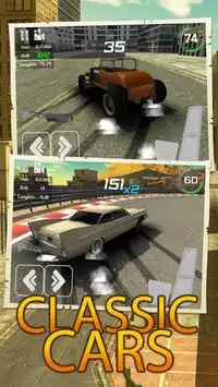 Drift City Classic Car Driving Screen Shot 1
