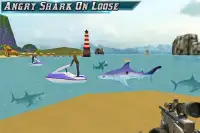 Angry शार्क शिकार और कटाक्षों Screen Shot 4