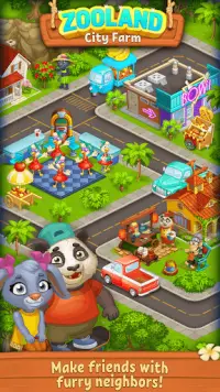 Farm Zoo Happy Day in Pet City Screen Shot 0