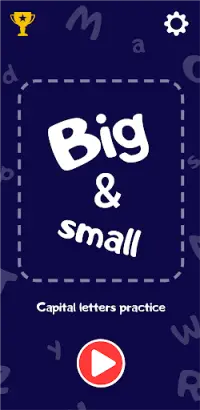 Big and Small (Capital letters practice)  Screen Shot 3