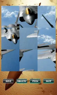 航空機のパズル Screen Shot 2