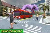 Monster Lizard Simulator: Batalla de la ciudad Screen Shot 3
