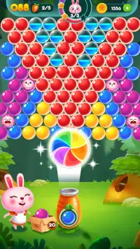 Bubble Bunny: Animal Forest Shooter Screen Shot 1