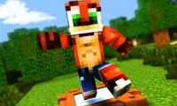 Mod Crash Bandicoot Addon MC Pocket Edition Screen Shot 1