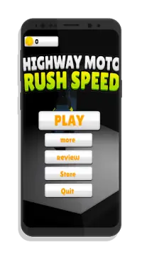 Moto rush traffic Screen Shot 0