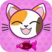 Fishy Nom Nom Cat 🐈Free Endless Fish Catching