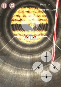 Ace Of The Tunnel - Plane Game Screen Shot 3