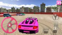 3D Chicas Car Parking Juego Screen Shot 0