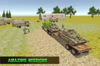 شاحنة نقل البضائع الجيش Screen Shot 4