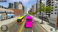 حافلة لتعليم قيادة السيارات 2019: مدرب حافلة محاكي Screen Shot 2