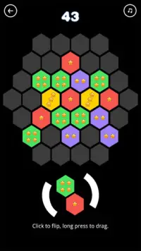 Hexagon Combine 2048 Screen Shot 0