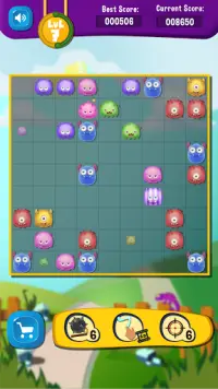 Monsters : Lines puzzle Screen Shot 1