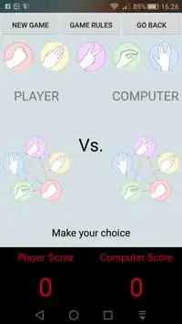 Rock- Paper-Scissors-Lizard-Spock Screen Shot 1