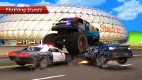 Monster Auto Politie Achtervolging - Crime City Screen Shot 1