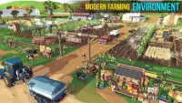 Tractor Farming Game in Village 2019 Screen Shot 1