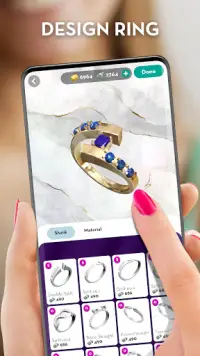 Jewelry Craft - Ring and jewelry design game! Screen Shot 0