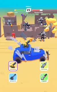 Desert Riders - Car Battle Game Screen Shot 7