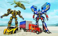 Robot Transform Truck Games Screen Shot 1