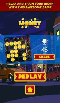 संख्या पहेली खेल: पैसा: नि: शुल्क Screen Shot 9