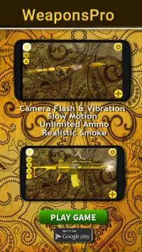 Golden Guns Weapon Simulator Screen Shot 2