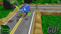 Endless Zigzag Road 3D - Bus Screen Shot 0