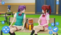 Anime Highschool Girl Life Sim Screen Shot 3