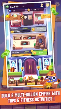 Fit Tycoon - idle clicker game Screen Shot 2