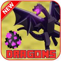 New Dragons Mod for MCPE: Expansive Fantasy Maps