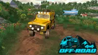 4x4 Jeep Driving Offroad Games Screen Shot 3