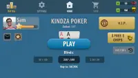 Kindza Poker - Texas Holdem Screen Shot 3