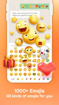 Emoji Keyboard - Emojis & GIFs Screen Shot 0