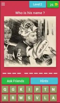 Quiz hockey player Canada Screen Shot 2