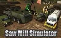 🌲⚙️ Sawmill 🚚 Truck Driver Simulator 3D Screen Shot 0
