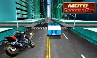 Moto Shooting Cars Screen Shot 0