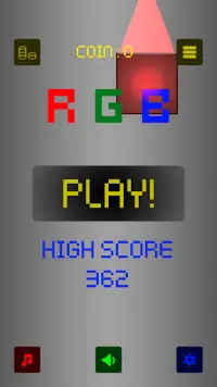 RGB Game - Sonsuz Kutu Kaydırma Screen Shot 0