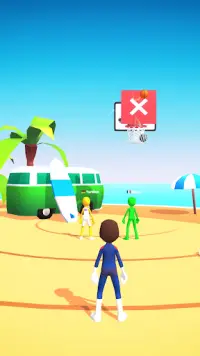 Five Hoops - Basketball Game Screen Shot 2