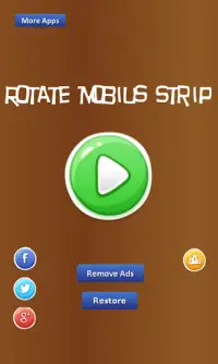 Rotate Mobius Strip - finger Screen Shot 1