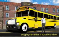 Town School Bus 3D Screen Shot 6