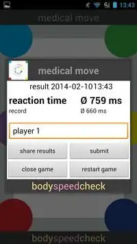 body speed check Screen Shot 7