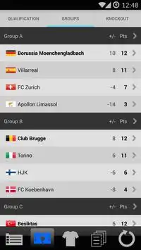 LiveScore Europa League Screen Shot 2