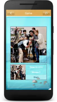 iKon Slide Puzzle Game Screen Shot 3