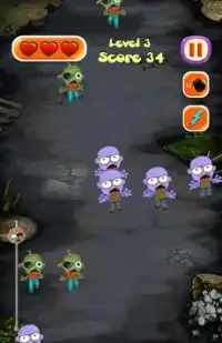 Miażdży zombie Halloween Screen Shot 1