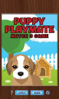 Puppy Playmate Match 3 Free Screen Shot 1